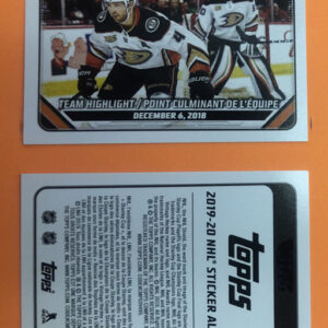 2019 TOPPS #2- Ryan Miller