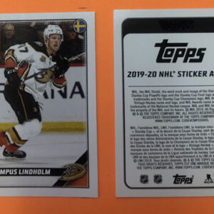 2019 TOPPS #8- Hampus Lindholm