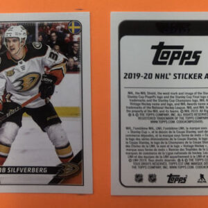 2019 TOPPS #16- Jakob Silfverberg
