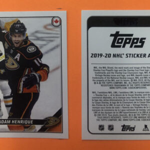 2019 TOPPS #17- Adam Henrique