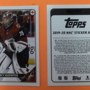 2019 TOPPS #30- Darcy Kuemper