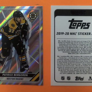 2019 TOPPS #38- Patrice Bergeron