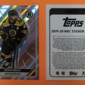 2019 TOPPS #39- David Krejci