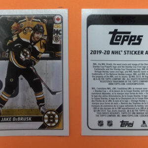 2019 TOPPS #42- Jake DeBrusk