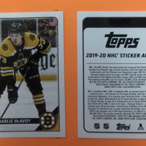2019 TOPPS #44- Charlie McAvoy