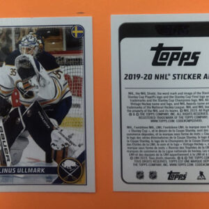 2019 TOPPS #64- Linus Ullmark