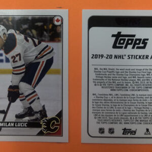 2019 TOPPS #81- Milan Lucic
