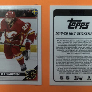 2019 TOPPS #83- Elias Lindholm