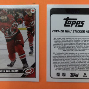2019 TOPPS #102- Justin Williams