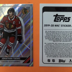 2019 TOPPS #106- Jonathan Toews