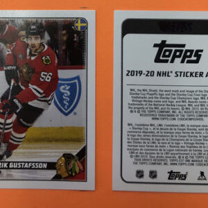 2019 TOPPS #109- Erik Gustafsson