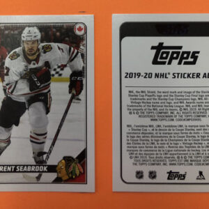2019 TOPPS #112- Brent Seabrook