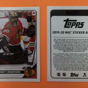 2019 TOPPS #114- Corey Crawford