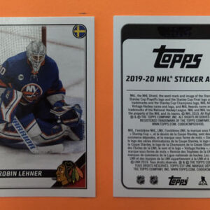 2019 TOPPS #116- Robin Lehner