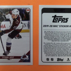 2019 TOPPS #129- Tyson Jost