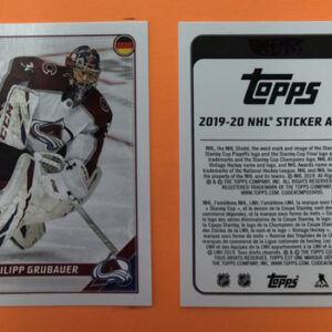 2019 TOPPS #130- Philipp Grubauer