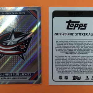 2019 TOPPS #137- Logo Columbus Blue Jackets