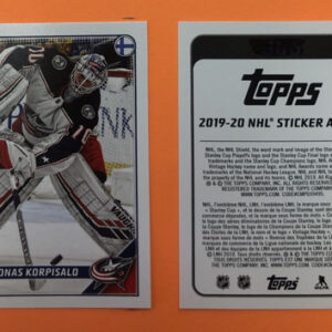 2019 TOPPS #148- Joonas Korpisalo