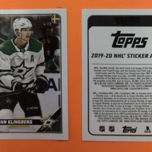 2019 TOPPS #160- John Klingberg