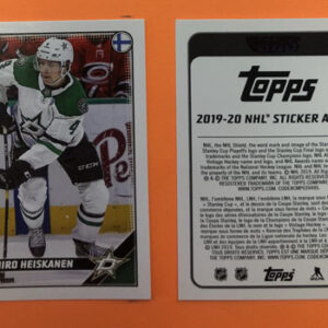 2019 TOPPS #161- Miro Heiskanen