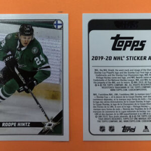 2019 TOPPS #165- Roope Hintz