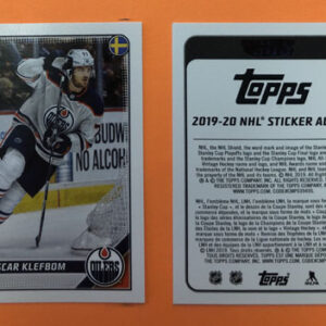 2019 TOPPS #196- Oscar Klefbom