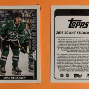 2019 TOPPS #531- Miro Heiskanen