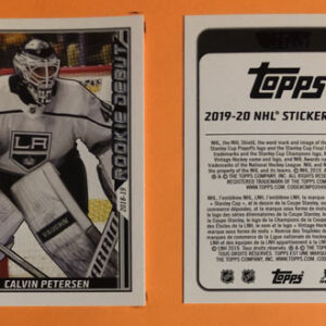 2019 TOPPS #534- Calvin Petersen