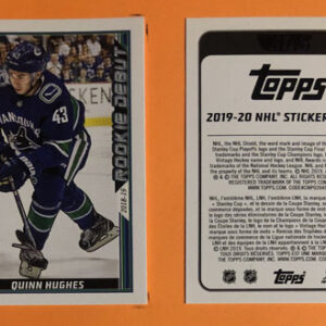 2019 TOPPS #541- Quinn Hughes