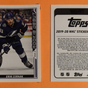 2019 TOPPS #544- Erik Cernak