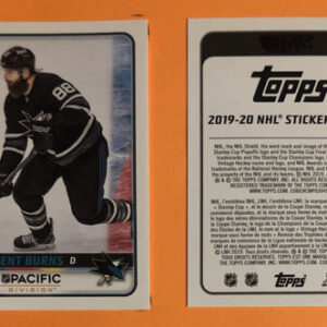 2019 TOPPS #551- Brent Burns