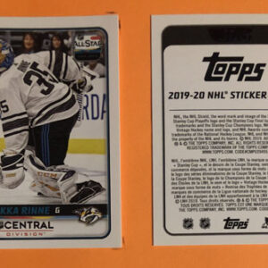 2019 TOPPS #556- Pekka Rinne