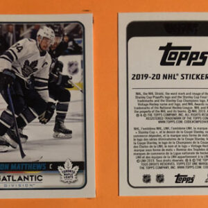 2019 TOPPS #558- Auston Matthews