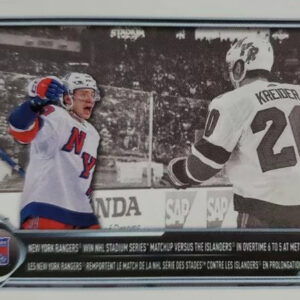 2024-25 TOPPS #325 - Team Highlight New York Rangers