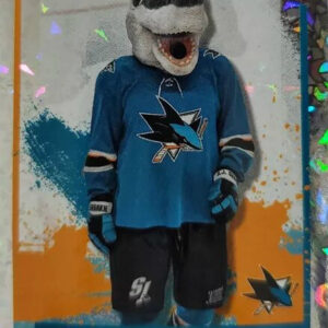2024-25 TOPPS #396 - S.J. Sharkie Sharks Mascot