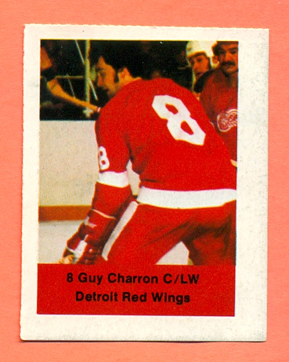 1974 Loblaws #94- Red Wings Guy Charron (8) ALBUM SP