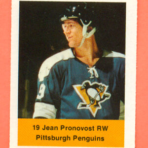1974 Loblaws #230- Penguins Jean Pronovost (19)