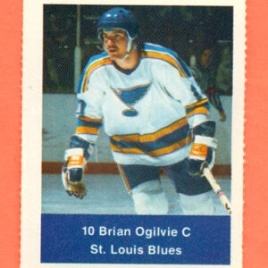 1974 Loblaws #241- Blues Brian Ogilvie (10)