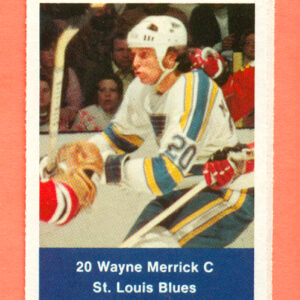 1974 Loblaws #246- Blues Wayne Merrick (20)