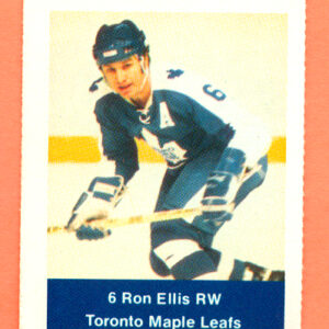 1974 Loblaws #255- Maple Leafs Ron Ellis (6)