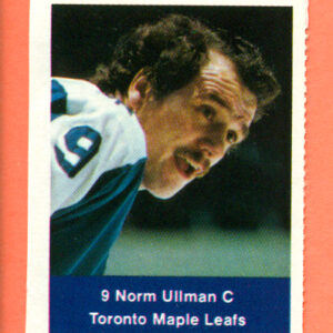 1974 Loblaws #257- Maple Leafs Norm Ullman (9)