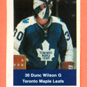 1974 Loblaws #269- Maple Leafs Dunc Wilson (30)