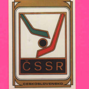1979 PANINI #40- Czech Republic Team Crest Logo