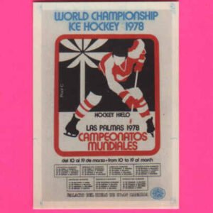 1979 PANINI #319-World-Championship Poster