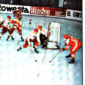 1979 PANINI #325- Austria Denmark 7-4