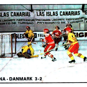 1979 PANINI #327- China Denmark 3-2
