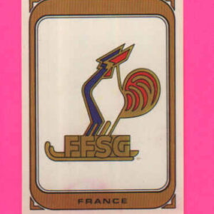 1979 PANINI #330- France Team Crest Logo