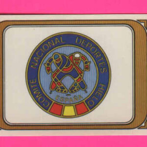 1979 PANINI #336- Spain Team Crest Logo