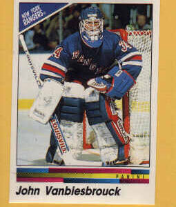 1990 PANINI #108-John Vanbiesbrouck
