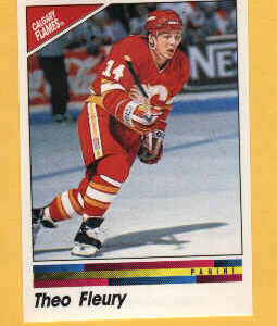 1990 PANINI #176-Theoren Fleury